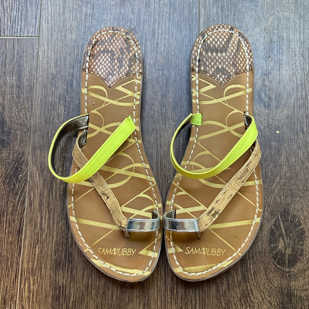 Sam & Libby Neon Sandals